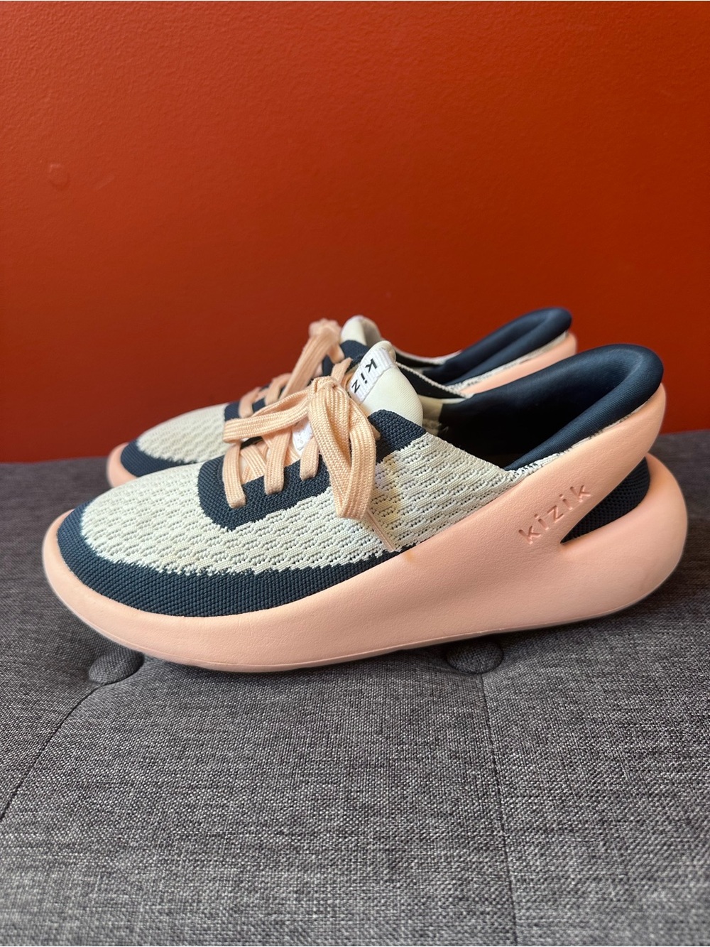 Kizik Roamer Bahama Hands Free Step in Slip On Sneakers Women’s Size 7.5 - Picture 2 of 13